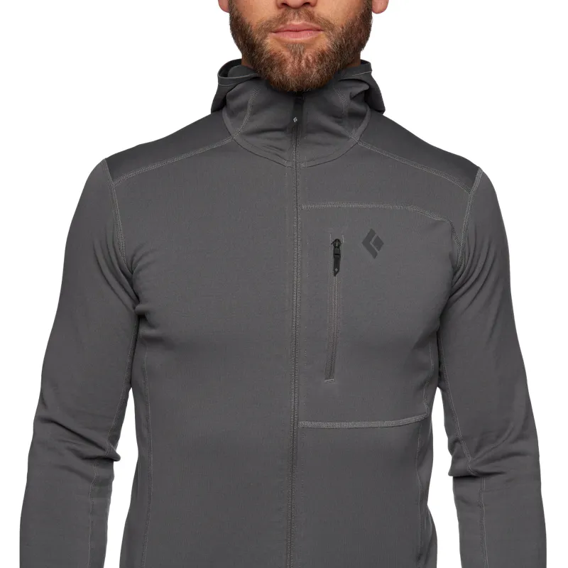 Black Diamond Men's Coefficient Hoodie Granite-4